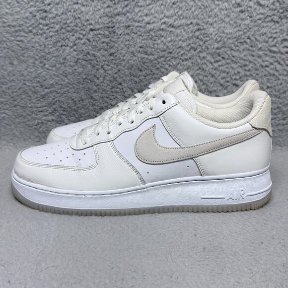 Nike Air Force 1 07 LV8 Mens Size 12 Sneakers Summit White Phantom Leather main image 6